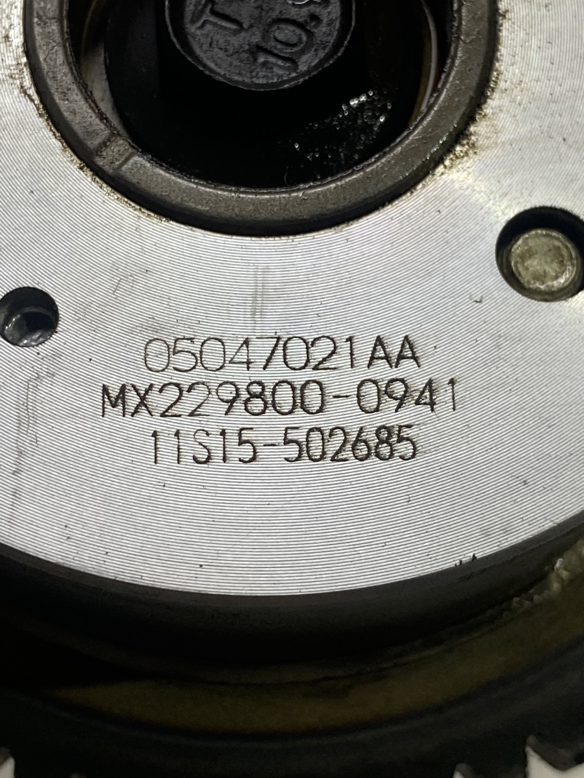 Розпредвал Jeep Compass MP 05047021AA