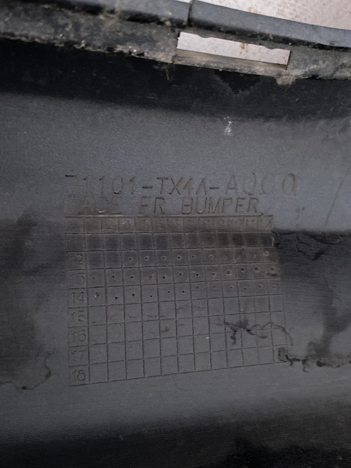 Бампер передній Acura RDX 2 OEM 71101TX4AA000