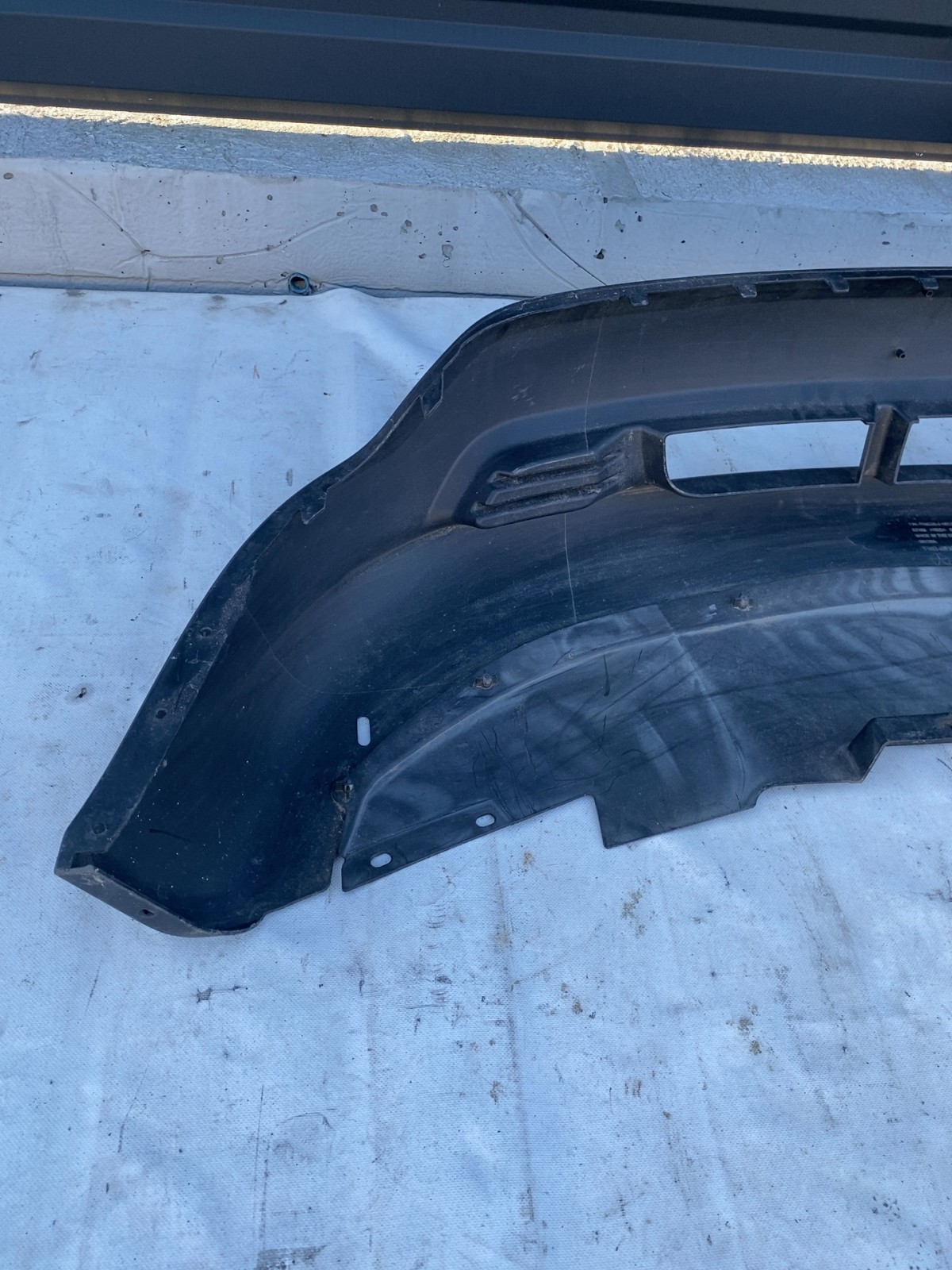 Накладка бампера Jeep Compass 16 перед OEM FNG491052RXFAA