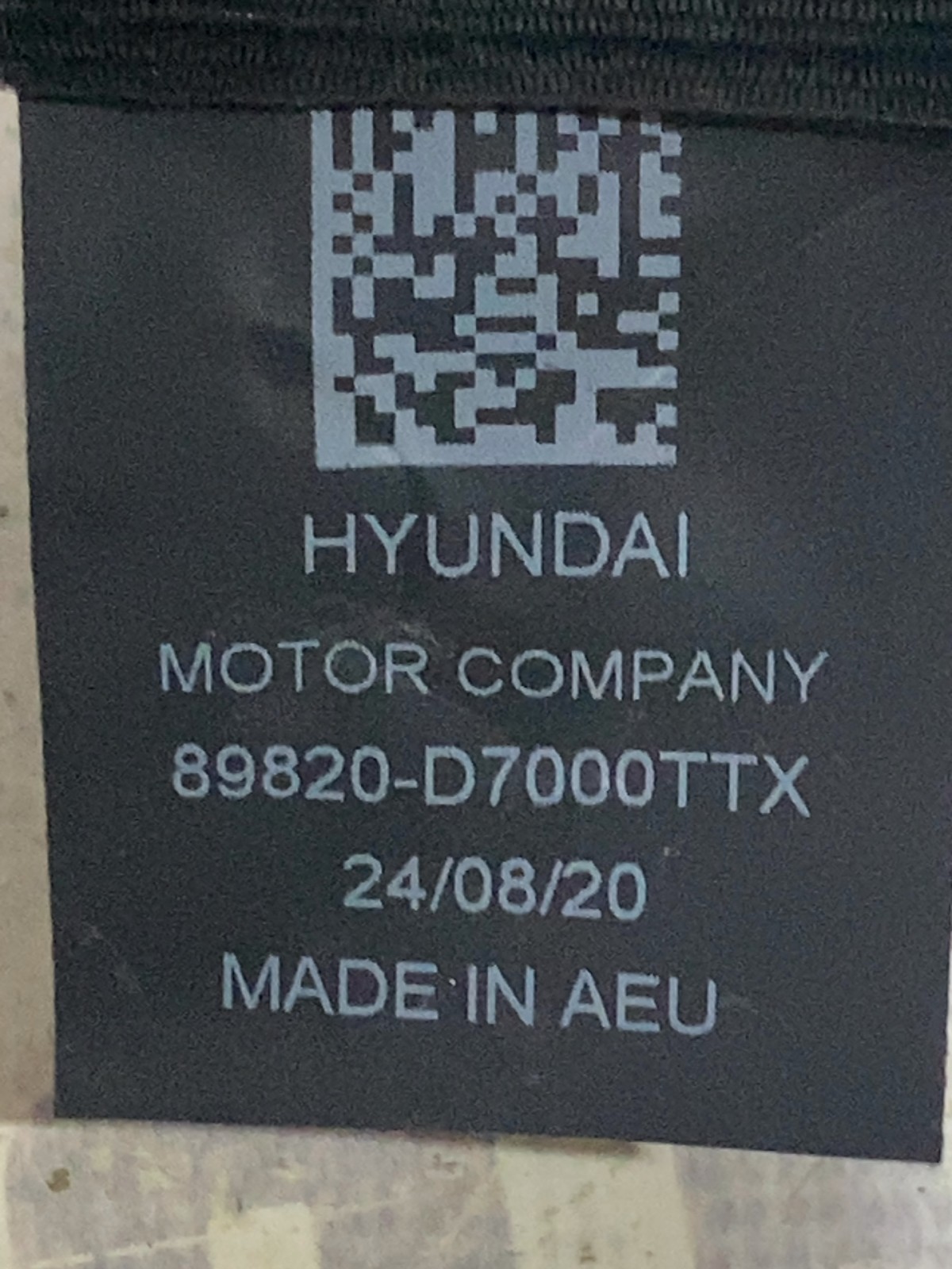 Ремінь безпеки задній правий Hyundai Tucson 3 TL 630725600D