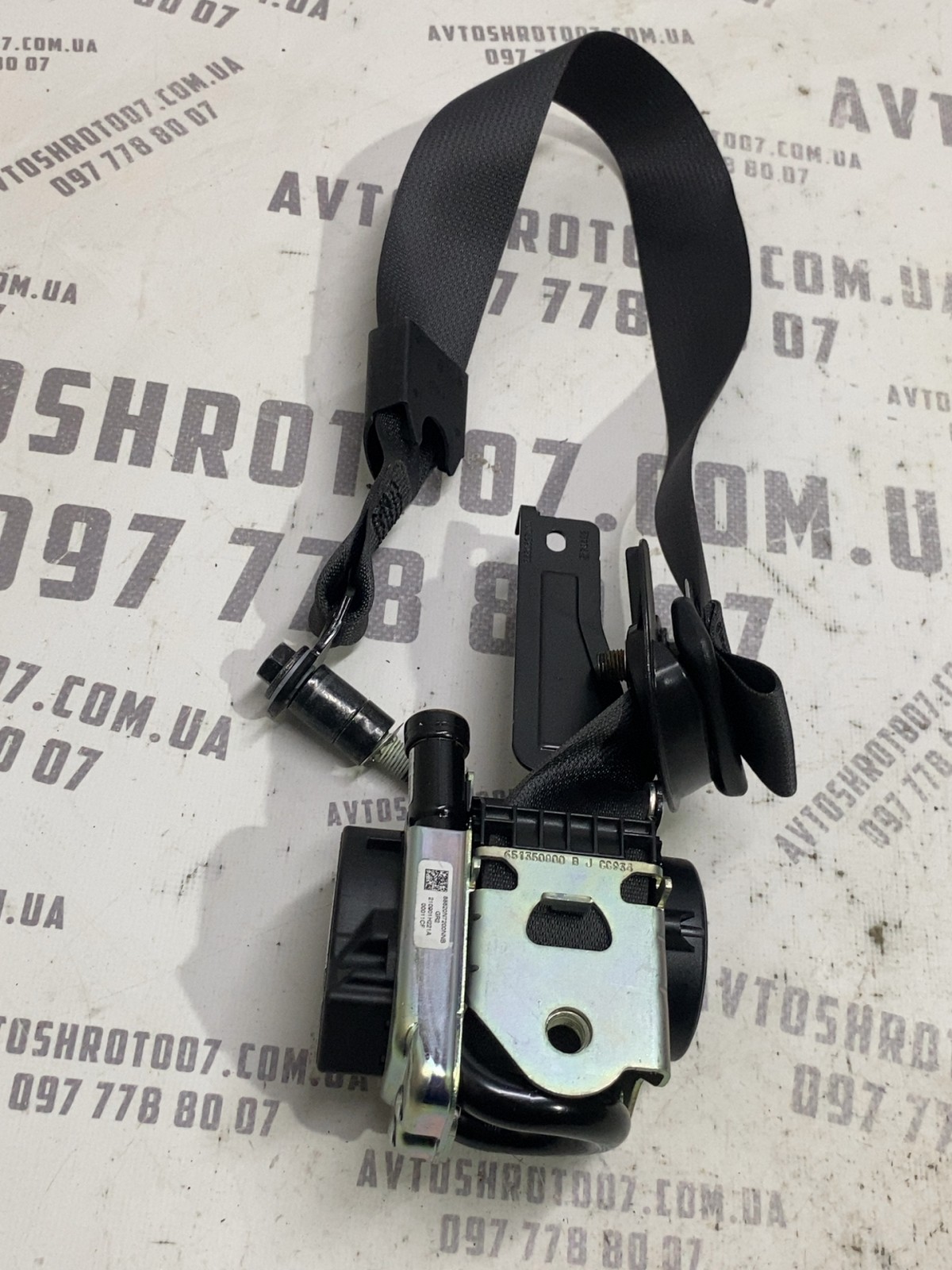 Ремінь безпеки Land Rover Evoque 1 (11-18) 0589p10021