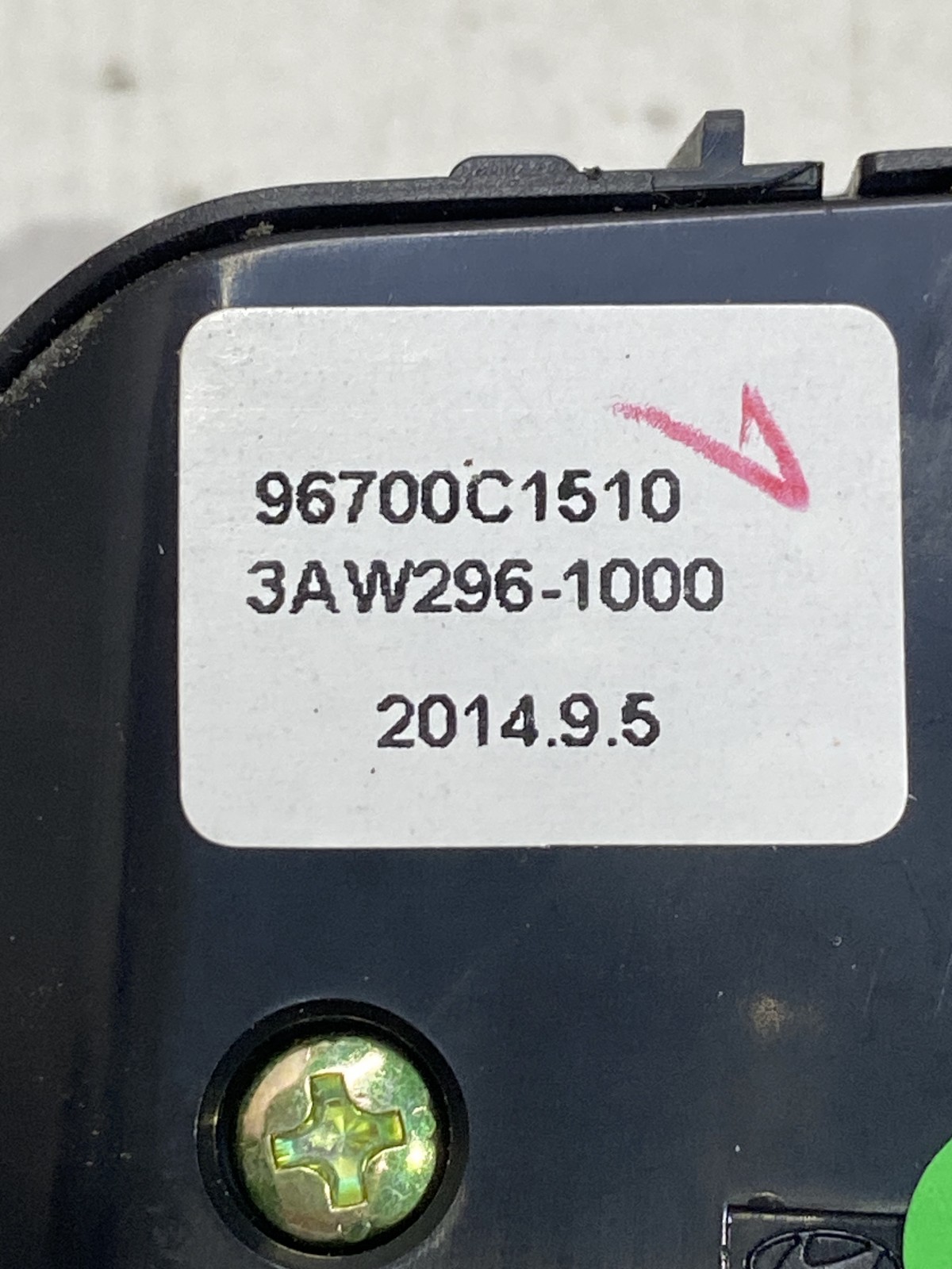 Кнопки керма Hyundai Sonata 7 LF (14-19) 96700C1510
