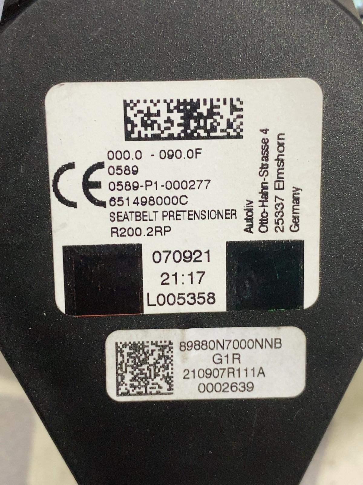 Ремінь безпеки Hyundai Tucson 4 OEM 0589p1000277