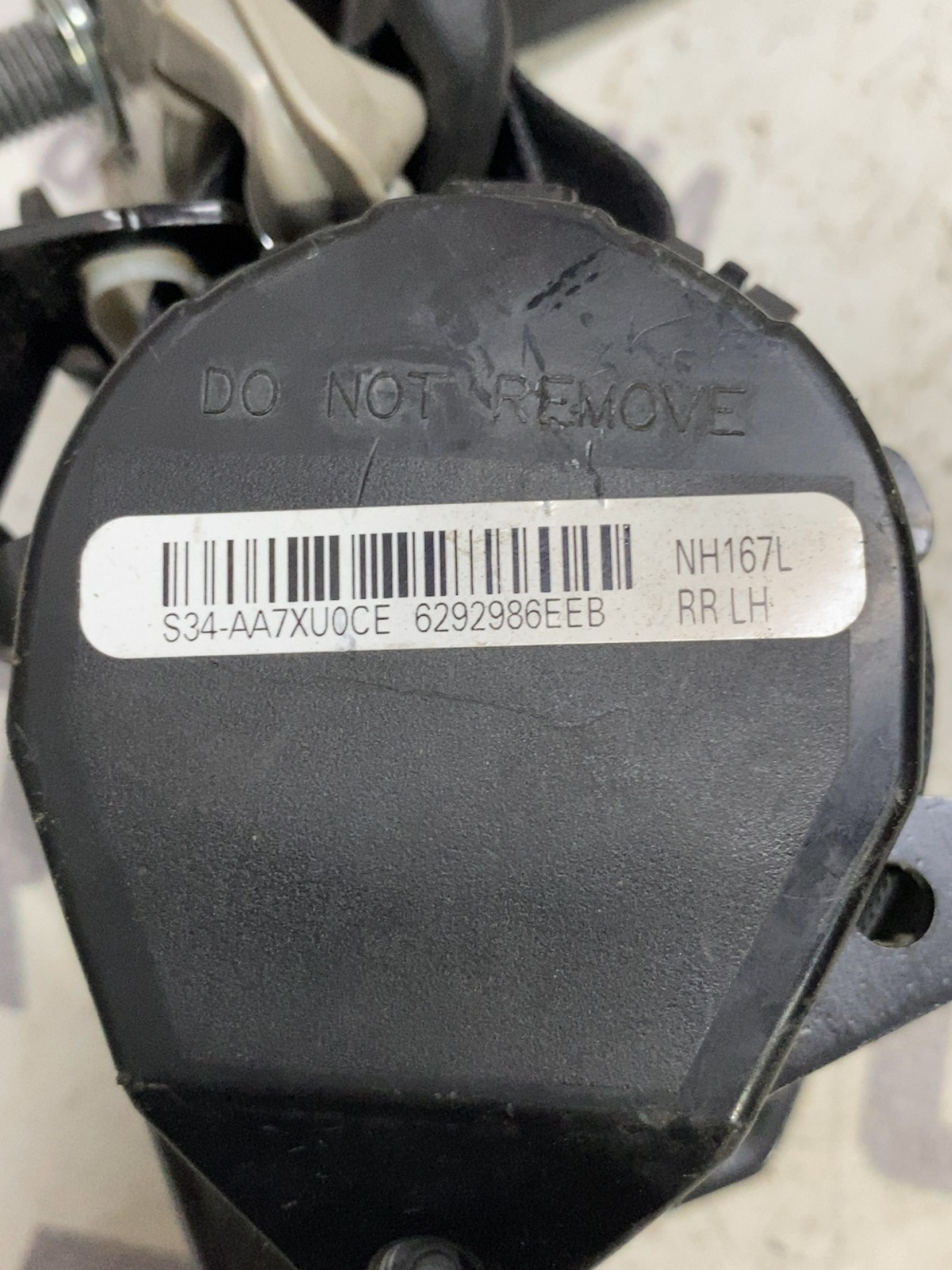 Ремінь безпеки Acura RDX 2 задній лівий OEM 6292986eeb