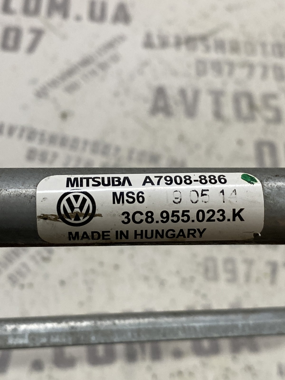 Трапеція склоочисників VW Passat CC 35 (08-16) 3C8955023K
