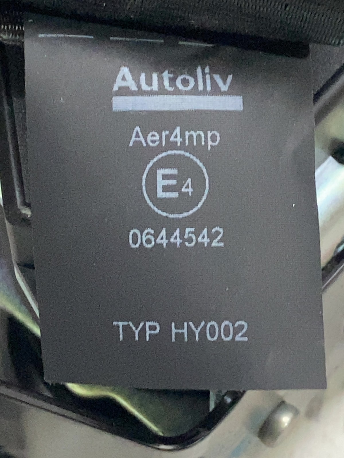 Ремінь безпеки задній лівий Hyundai Tucson 3 TL 630726400D