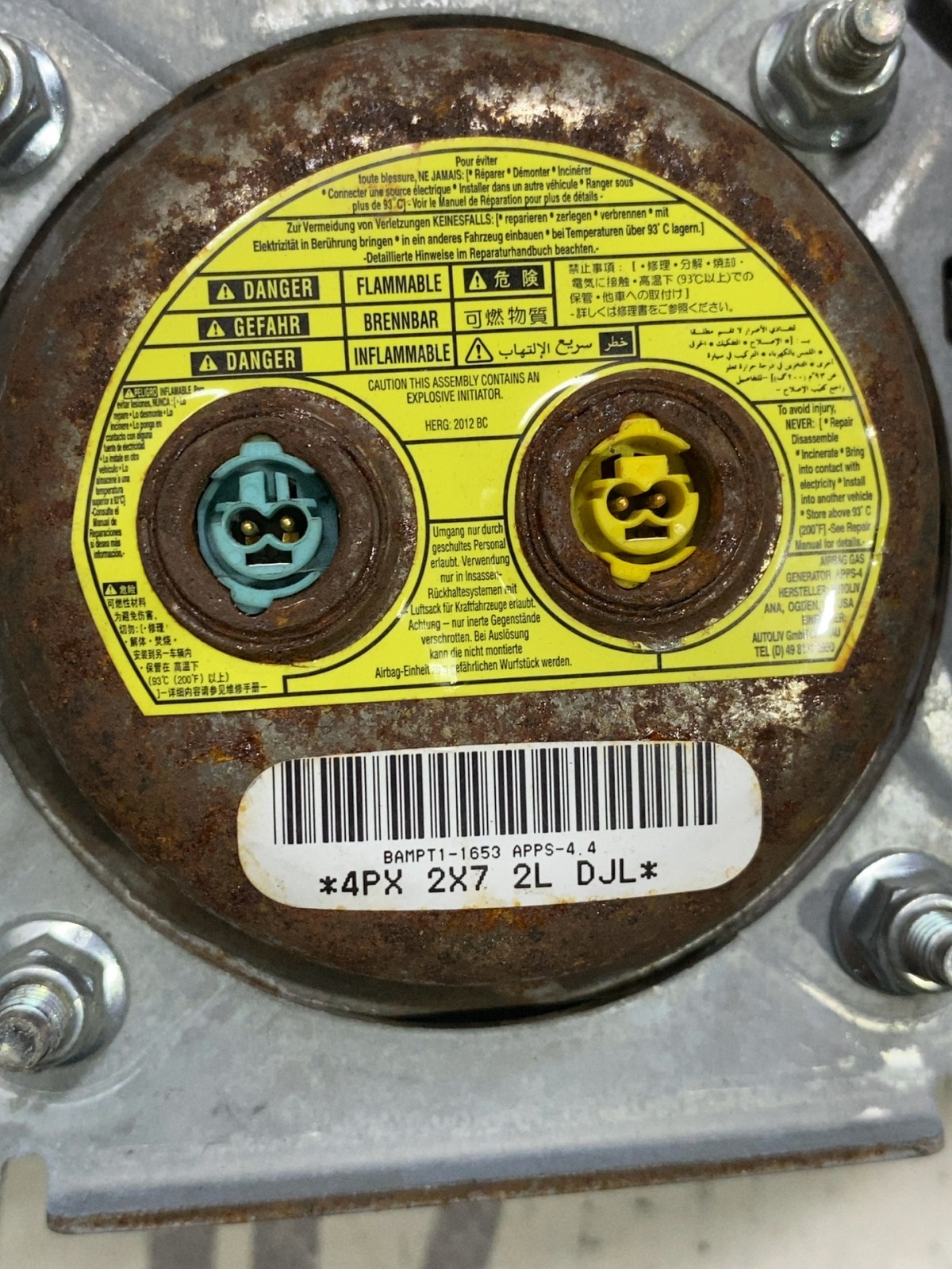 Подушка безпеки пасажира Ford Escape 3 CJ5478044A74