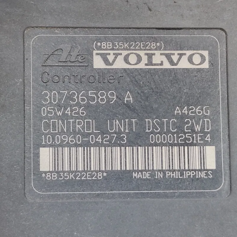 Блок АБС Volvo V50 (04-12) 2.0D передній лівий OEM 30736589a