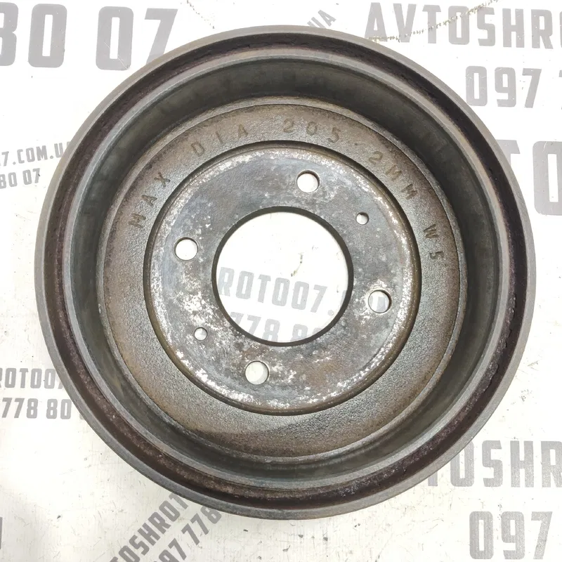 Тормозний барабан Hyundai Elantra 3 (00-06) 1.6 бенз. задній