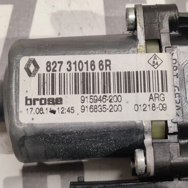 Мотор склопідіймача Scenic 3 09-16 1.6D ЗЛ OEM 827310166r