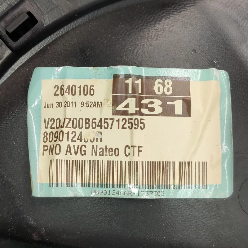 Карта Renault Scenic 3 (09-16) 1.6d пер. ліва OEM 809012466r