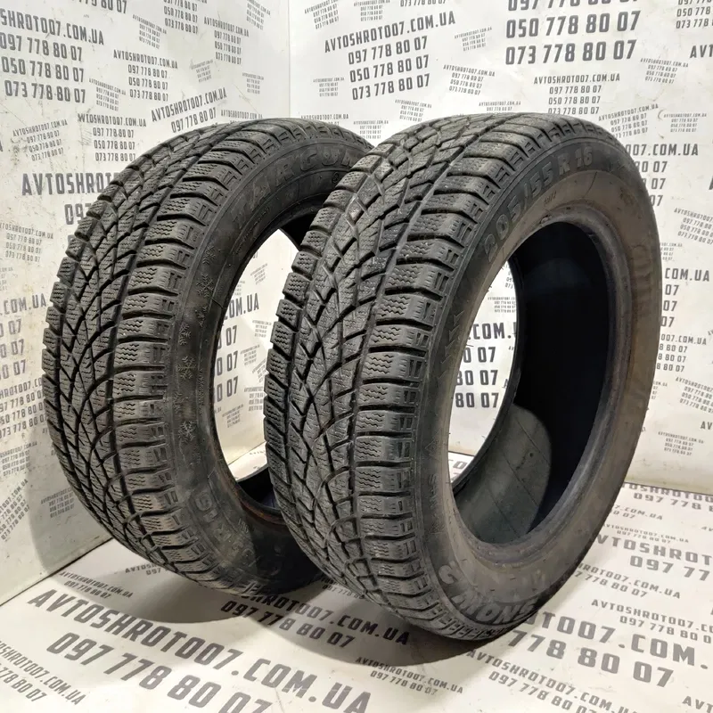 Пара шин 205/55 R16 Toyota Auris (06-12) 1.6 Бензин