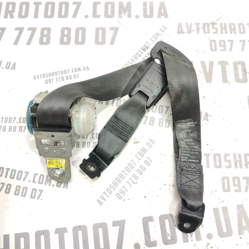 Ремінь безпеки Hyundai Elantra 4 (06-11) 1.6Б задній правий