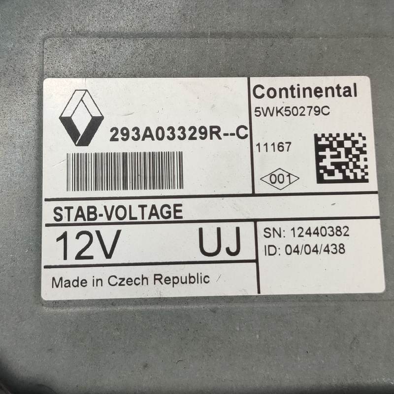 Стаб. напруги Renault Grand Scenic 3 1.6 (09-16) 293A03329R