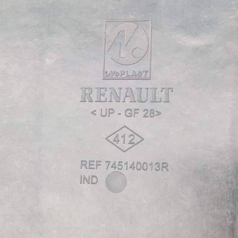 Полка багажника нижня Renault Grand Scenic 3 (09-16) 1.6dCi