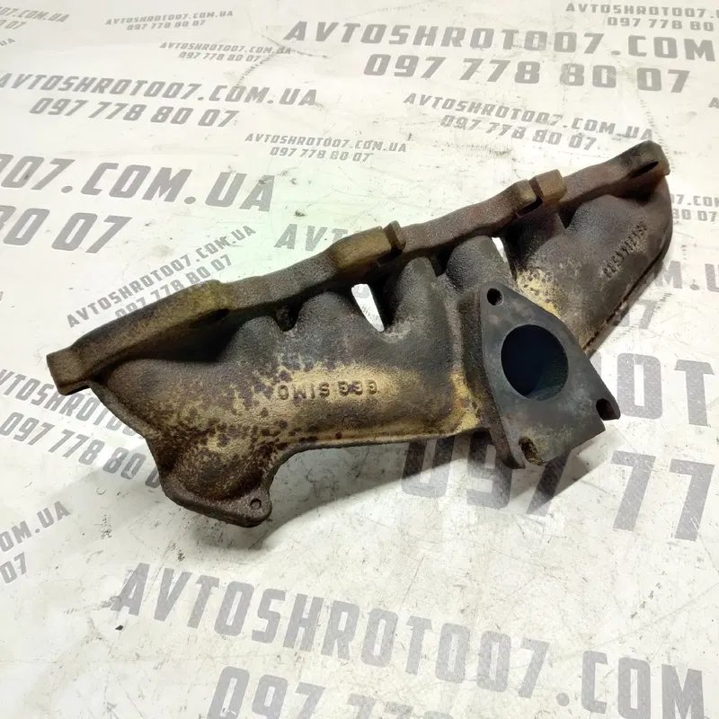 Колектор випускний Peugeot 407 (04-11) 2.0 дизель