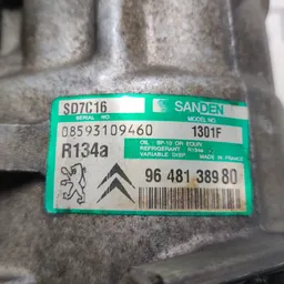 Компресор кондиціонера Peugeot 407 (04-11) 2.0D 9648138980 фото 4