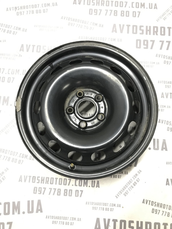Диск сталевий R16 VW Passat B5+ (00-05) 1.9D 3B0601027F