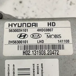 Підсилювач руля лів Hyundai Elantra 4 (06-11) 1.6 563002H101 фото 8