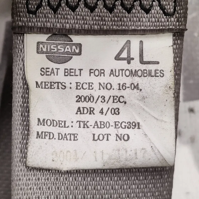Ремінь безпеки Nissan X-Trail T30 (01-07) 2.5Б задній лівий