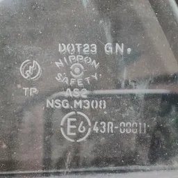 Скло дверей заднє ліве Mazda 6 GY (02-08) 2.0 бензин фото 3