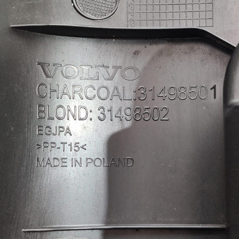 Кожух рульової колонки Volvo S60 III (18-24) 2.0 31498501