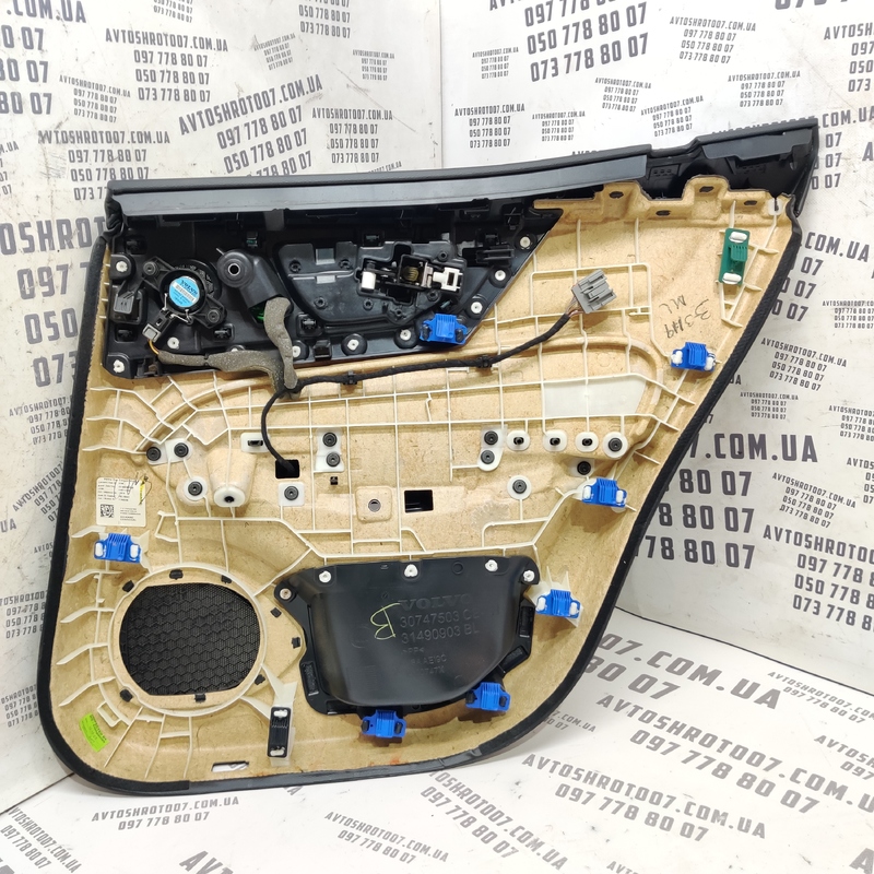 Карта дверна задня ліва Volvo S60 III (18-24) 2.0 30747495
