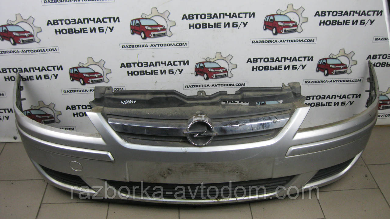 Бампер передній (металік-срібло) Opel Corsa C (2004-2006) OE:93174593