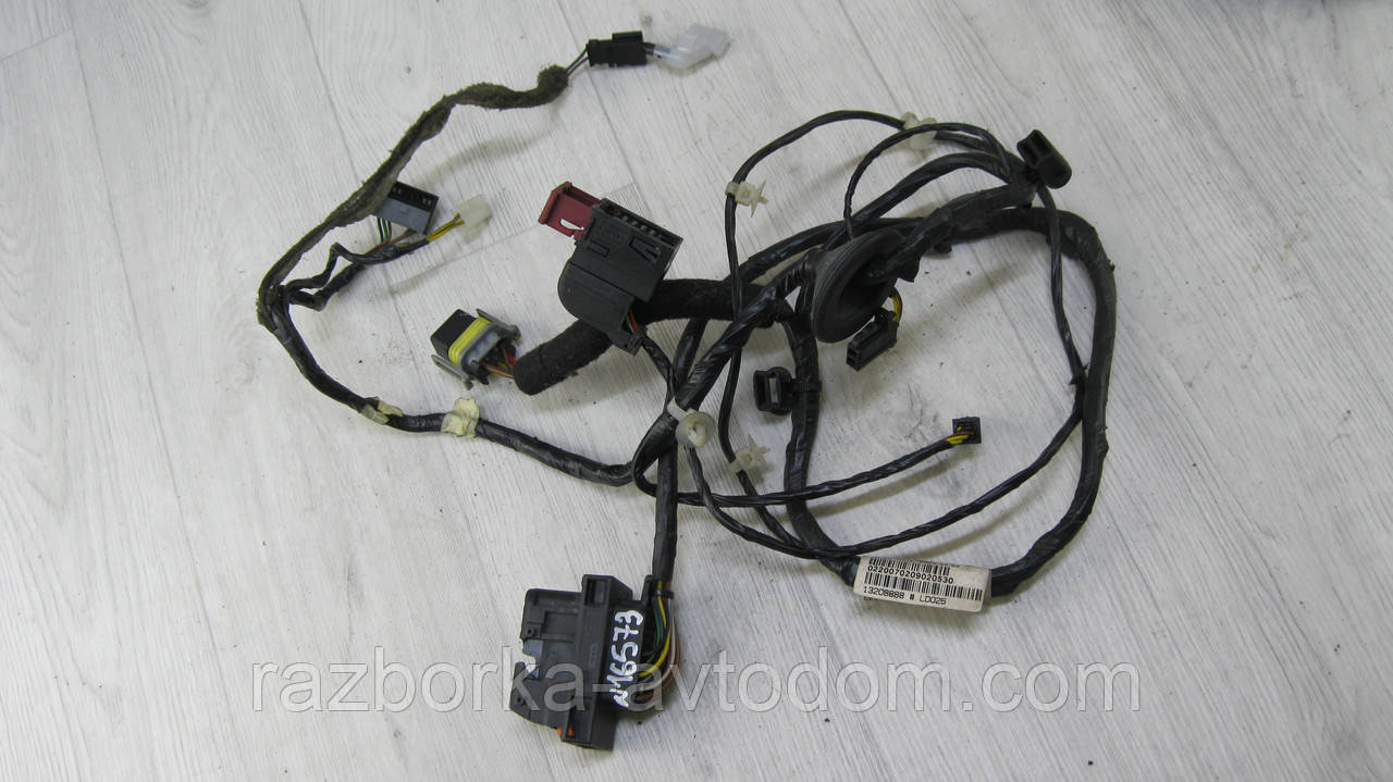 Дріт дверцят передній правий Opel Astra H (2005-2015) OE:13208888, 13208890