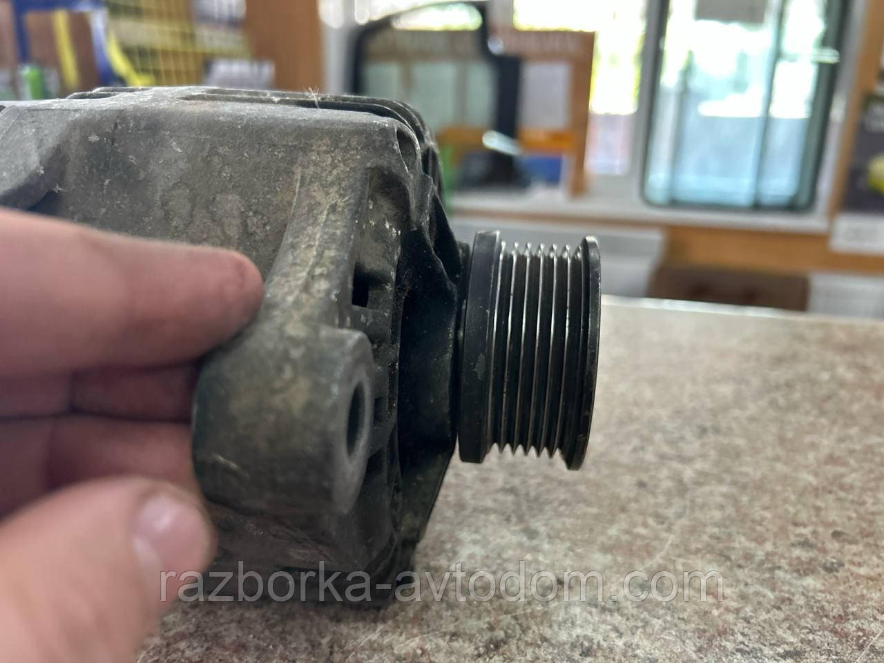 Генератор б/у (Magneti Marelli) CA1698IR Fiat Doblo, Punto, Bravo, Alfa Romeo 147, Lancia Musa (6 паз) 120А