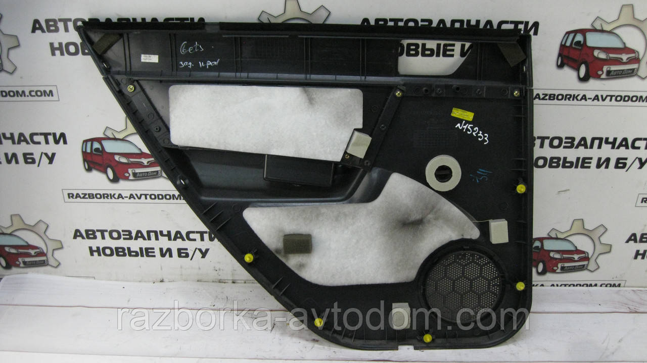 Картка дверей задньої правої Hyundai Getz (2002-2005) OE: 833021C030RM фото 2