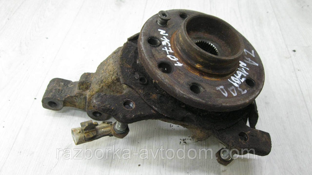 Поворотний кулак передній лівий (ступиця/дряпфа) Opel Zafira A (1999-2005) OE:13165671, 9117620 фото 2