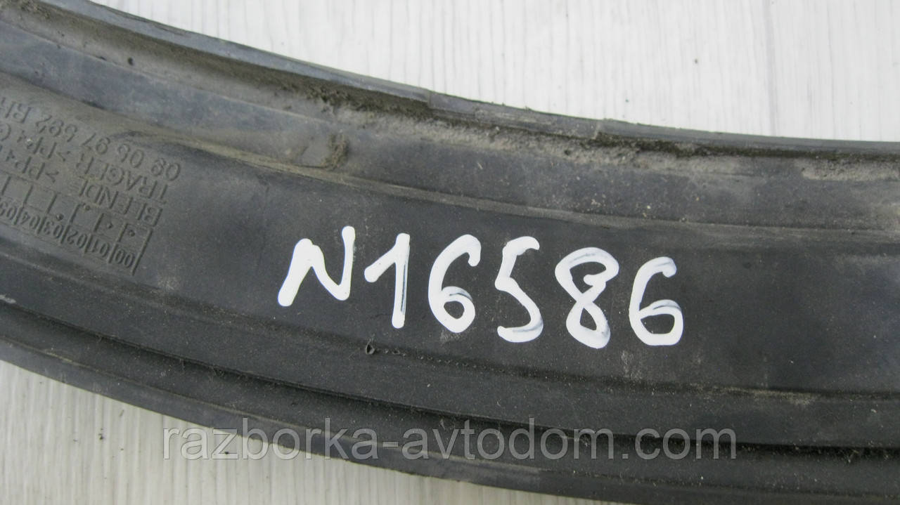 Молдинг переднього правого крила (обличччя арки) Opel Zafira A (1999-2005) OE:90597592