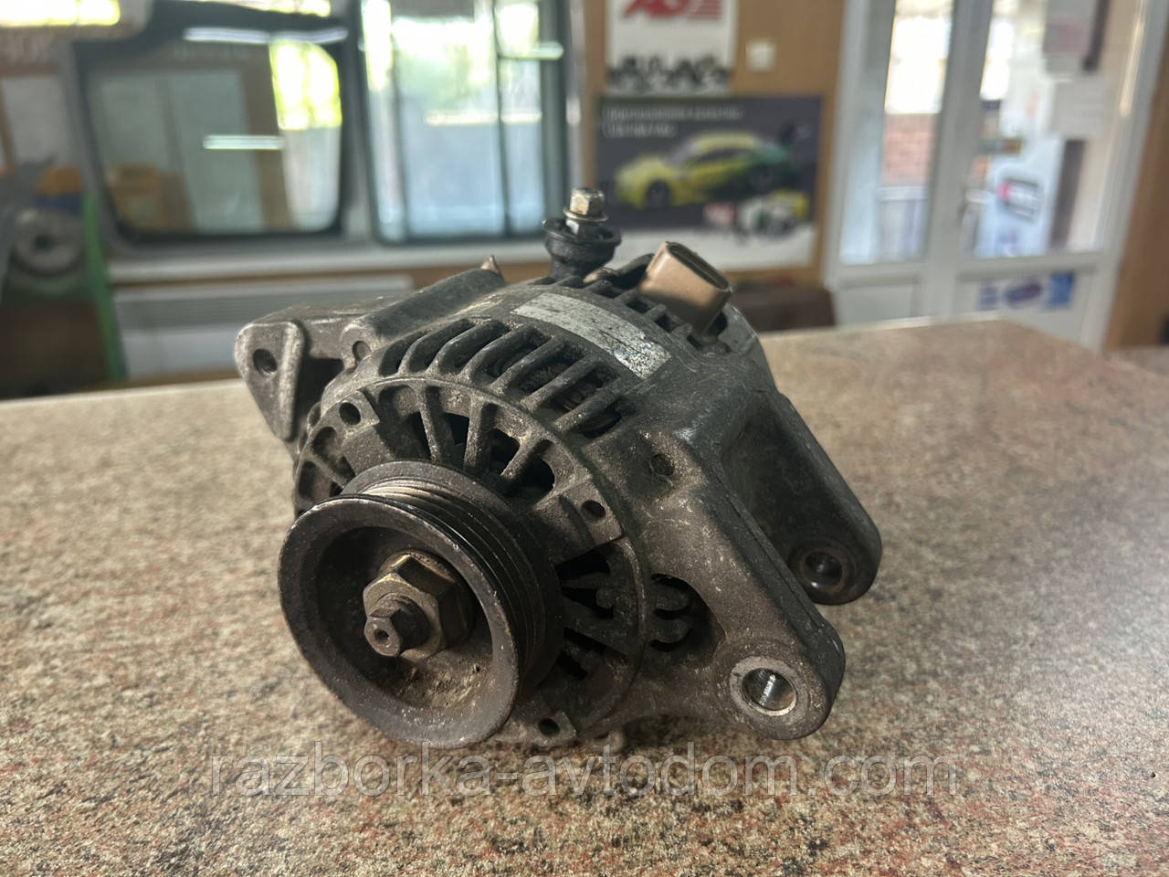 Генератор б/у реставрация (Denso) TOYOTA Yaris I, Yaris Verso 1.3 16V, 1.4D,  1.5 i ( 4 паз руч) 70A  JA1793IR