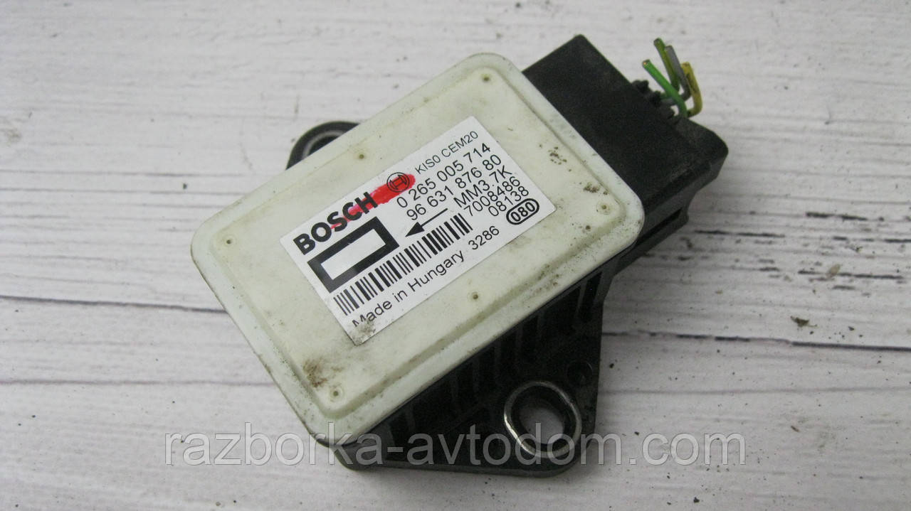 Електронний блок керування ESP (датчик) Citroen C4 (2004-2010), Peugeot 307 (2002-2009) OE:9663187680