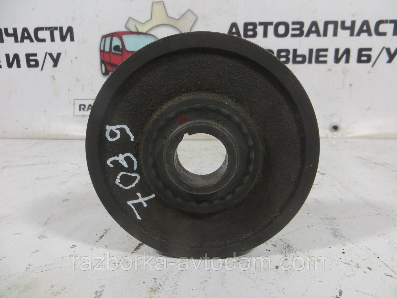Шків колінвала 4 струмки 1.4 8V,1.6 8 V FIAT TEMPRA (1990-1997) ОЕ: 7650927 фото 2