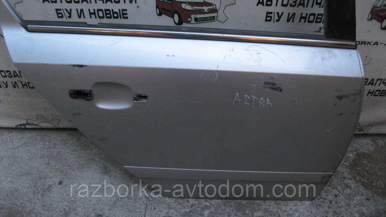 Двері задня права (хетчбек) Opel Astra H (2005-2015) OE:13162877, 94710107, 93181215, 13107813 фото 2