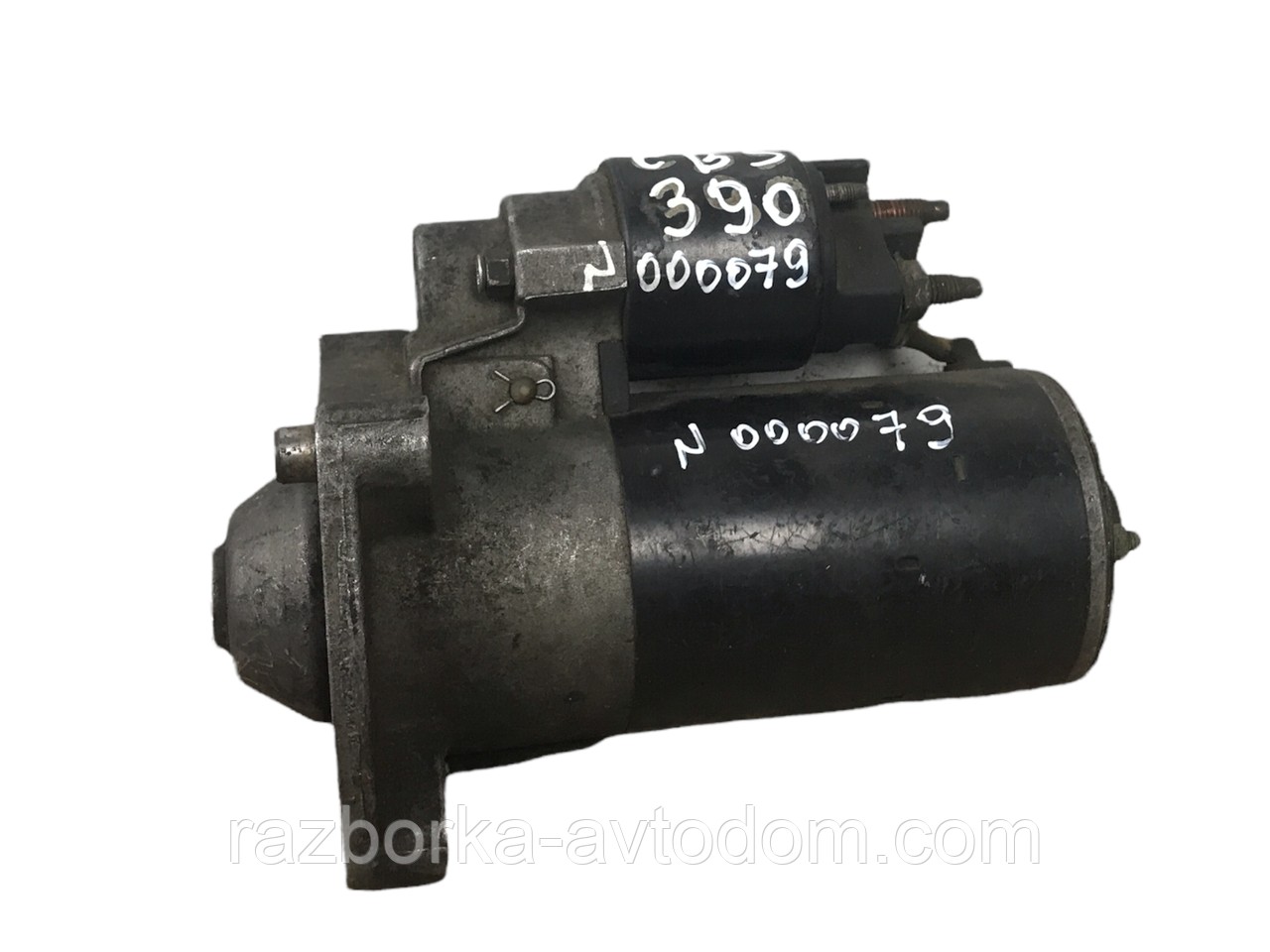 Стартер CS390 б/у (Iskra) Citroen Nemo, Saxo, XSARA, Fiat FIORINO. (9 зуб) 12V 0.9KW . фото 2