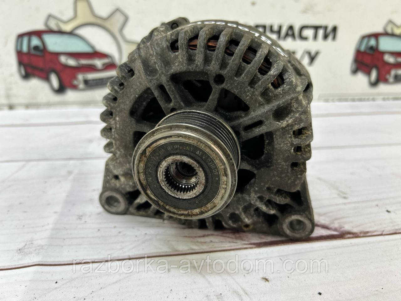 Генератор б/у (Valeo) Fiat Scudo 07-16 , Peugeot Expert 07-16 ,Citroen Berlingo 08-18, C4, C5, (6 паз) 150A