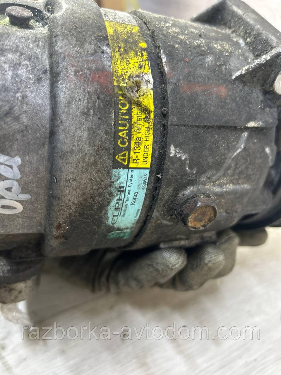 Компресор кондиціонера Opel Vectra C, B, Frontera, Omega b, Fiat Croma (05-) OE:24427890