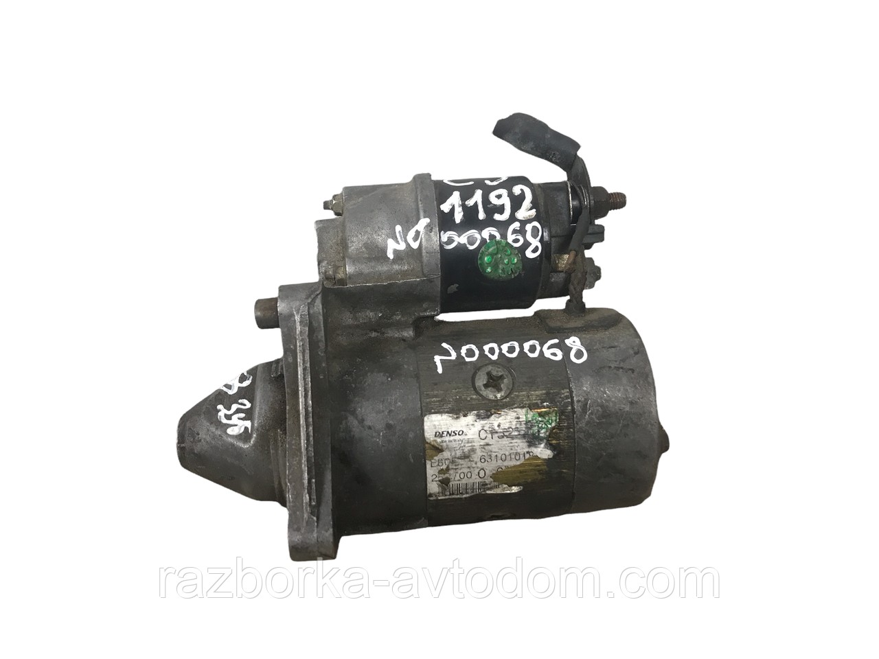 Стартер CS1192 б/у (Magneti marelli) Fiat Bravo , Palio , Punto , SIENA , Lancia Y10 .  (8 зуб) 12V 0.8KW