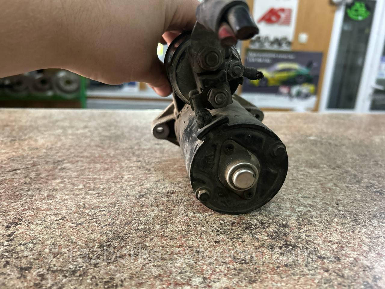 Стартер CS1334 б.у (Bosch) Opel Astra H, Combo, Corsa, Agila, Fiat Linea 07-18, Panda, Suzuki Swift 04-10, (9z)