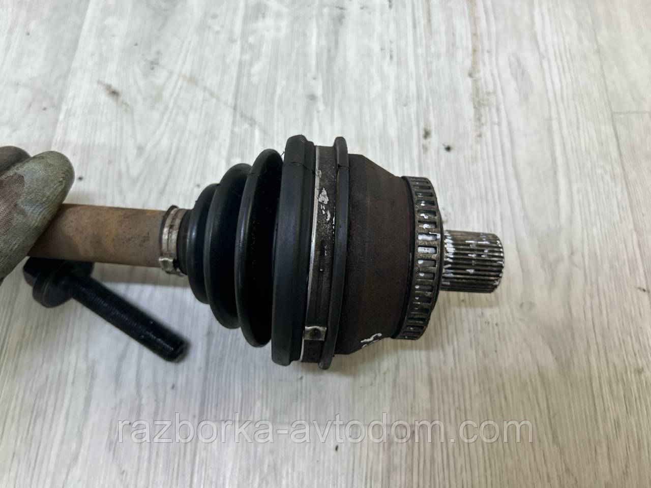 Напівось передня права/лівая (привод) 38 шліц VW Passat B5, Skoda Superb, Audi A4, A6 OE:8D0407452LX фото 2