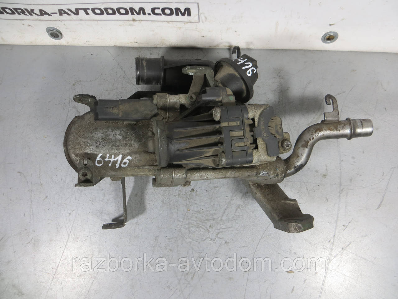 Клапан EGR с корпусом 1.6HDI 16V CITROEN BERLINGO (2008-2018)  ОЕ: 01-25040-SX