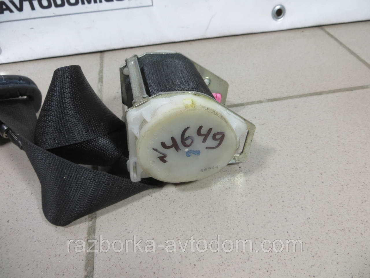 Ремінь безпеки задній лівий Opel Zafira A (99-05) 90580905