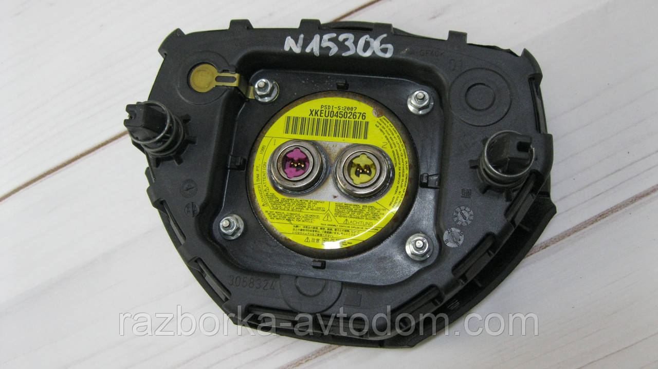 Подушка Airbag безпеки водійська Opel Astra H (2005-2015) OE:13111344, 24451332 фото 2