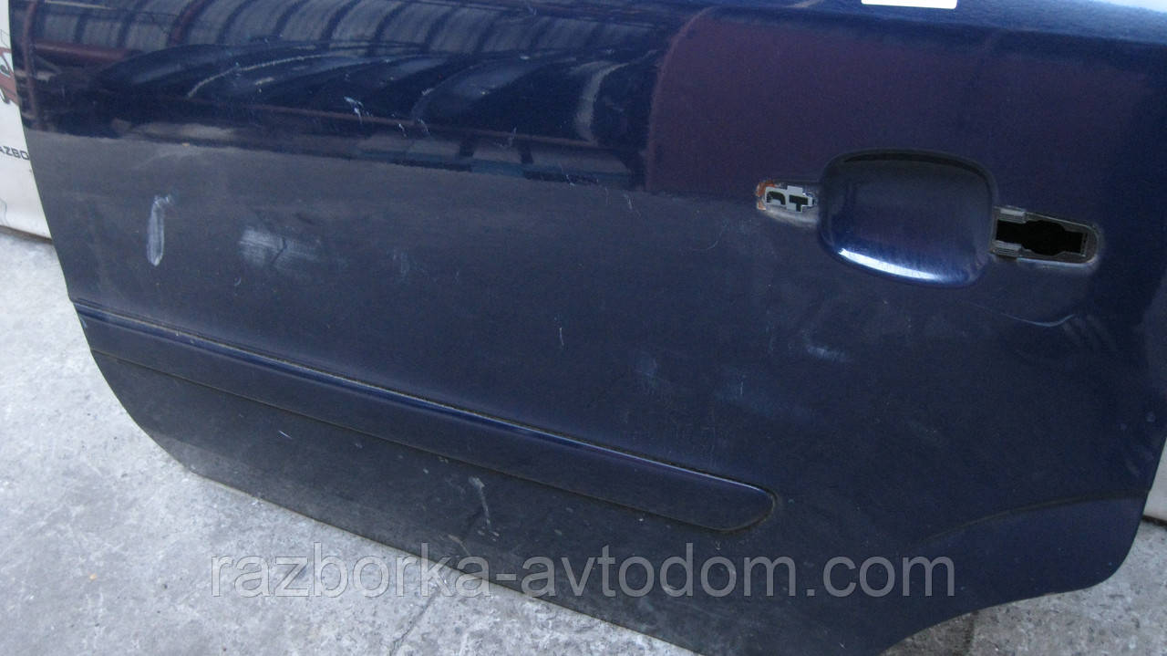 Двері задня ліва (синя 20Z) Opel Zafira B (2005-2010) OE:13203015, 93191195, 13129066