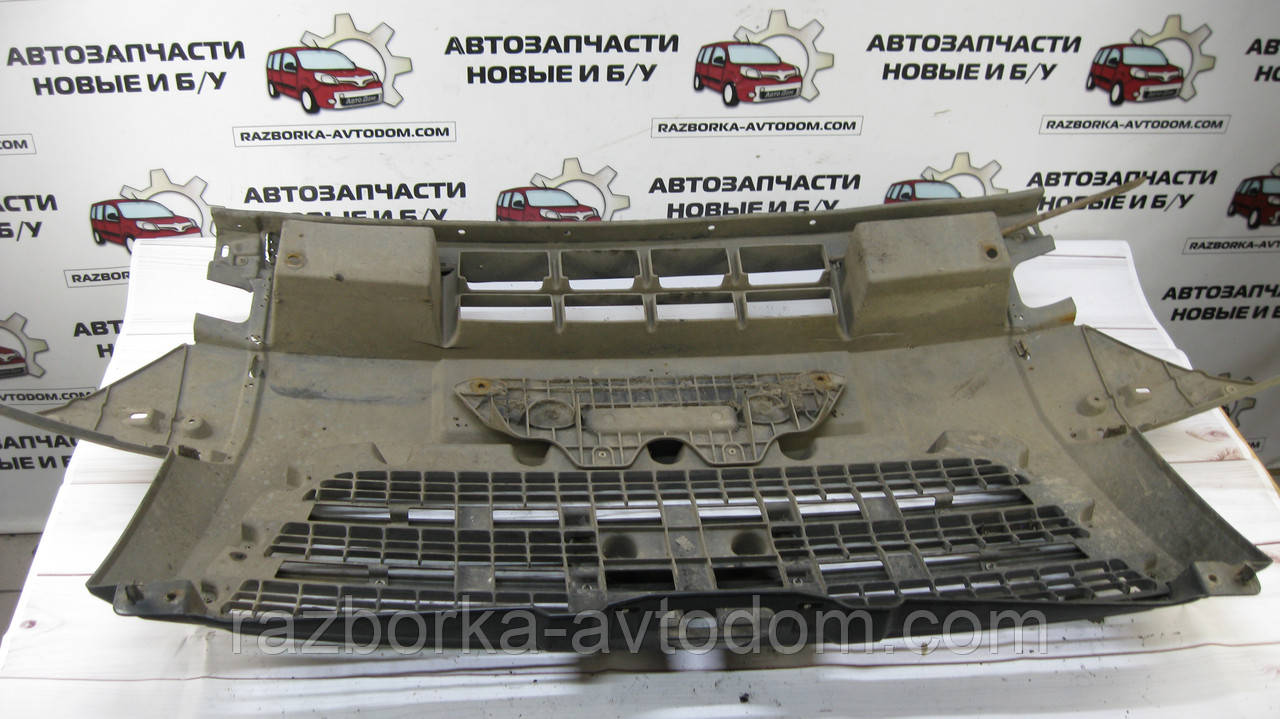 Бампер передній, центральна частина Ford Transit (2006-2014) OE:9C1617D957A, 9C1617D957AA, ДЕФЕКТ Трещина