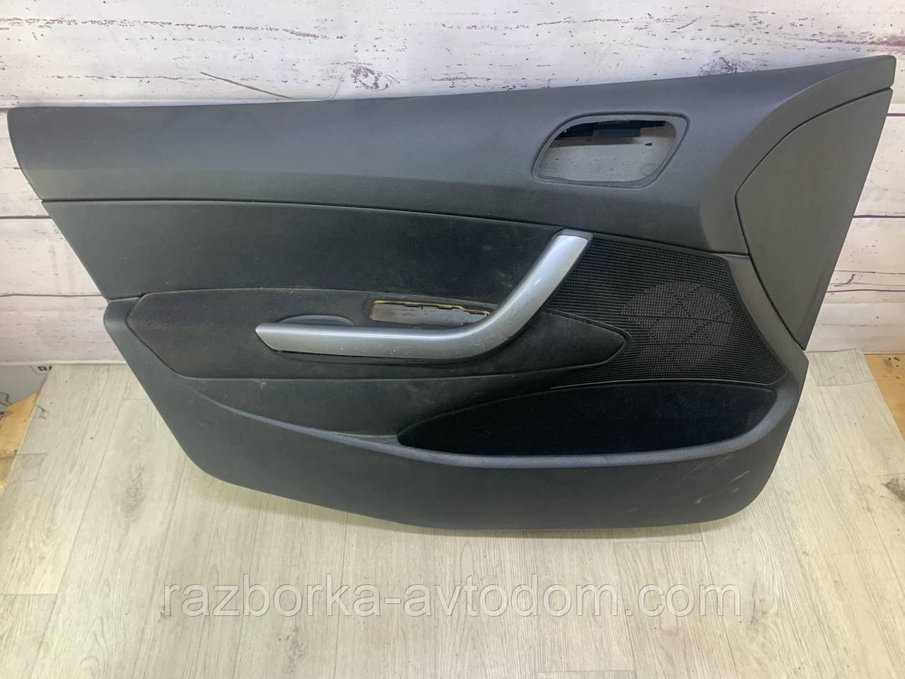 Карта передніх лівих дверей Peugeot 308 (2007-2013) ОЕ:96715558ZD