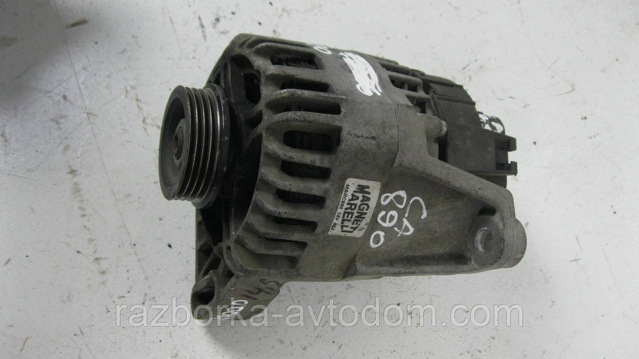 Генератор CA890IR б/у (Magneti marelli) Fiat Doblo, Fiat Palio, Fiat Panda, Fiat Punto (4 ПАЗ руч) 65А